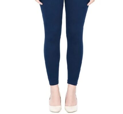 Blue Jersey Tights For Teenage Girls