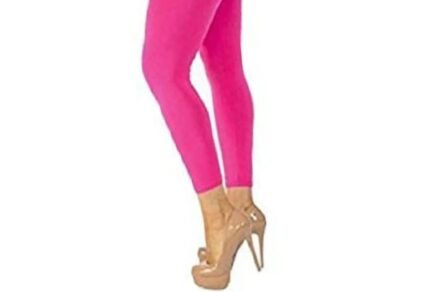 Pink Jersy Tights For Teenage Girls