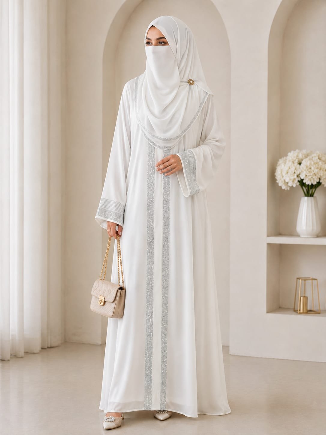 White Abaya